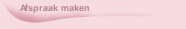 Afspraak maken
